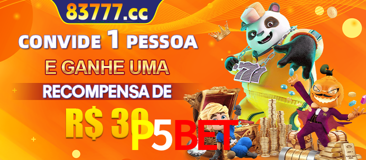 Banner institucional da P5BET sobre parceria de marcas e criação de uma marca de excelência, apresentando os mascotes de jogos populares como o Fortune Tiger.