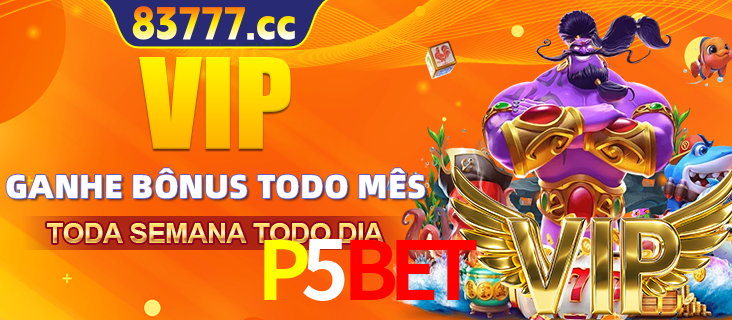 Banner promocional do P5BET oferecendo 100% de recompensas adicionais contínuas para quem fizer o login diário (Daily sign-in), com um mascote de coelho.